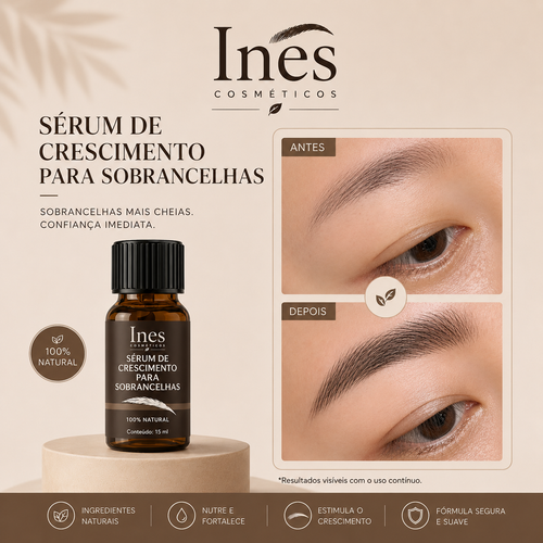 Óleo Essencial para o Crescimento das Sobrancelhas