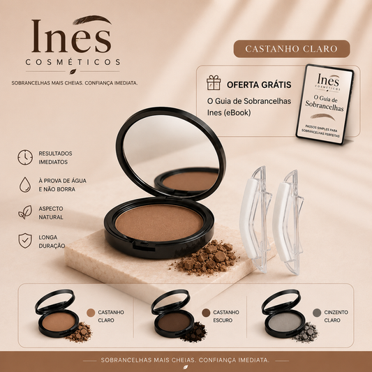 INES BROW STAMP™ Sobrancelhas perfeitas em segundos.
